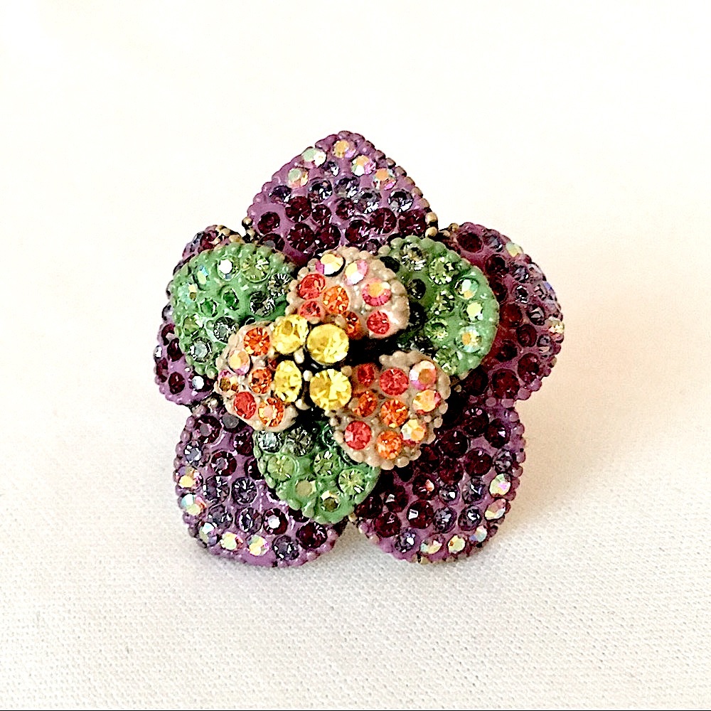 Kirk's Folly 'Garden of Eden' Floral Ring  4 Szs!